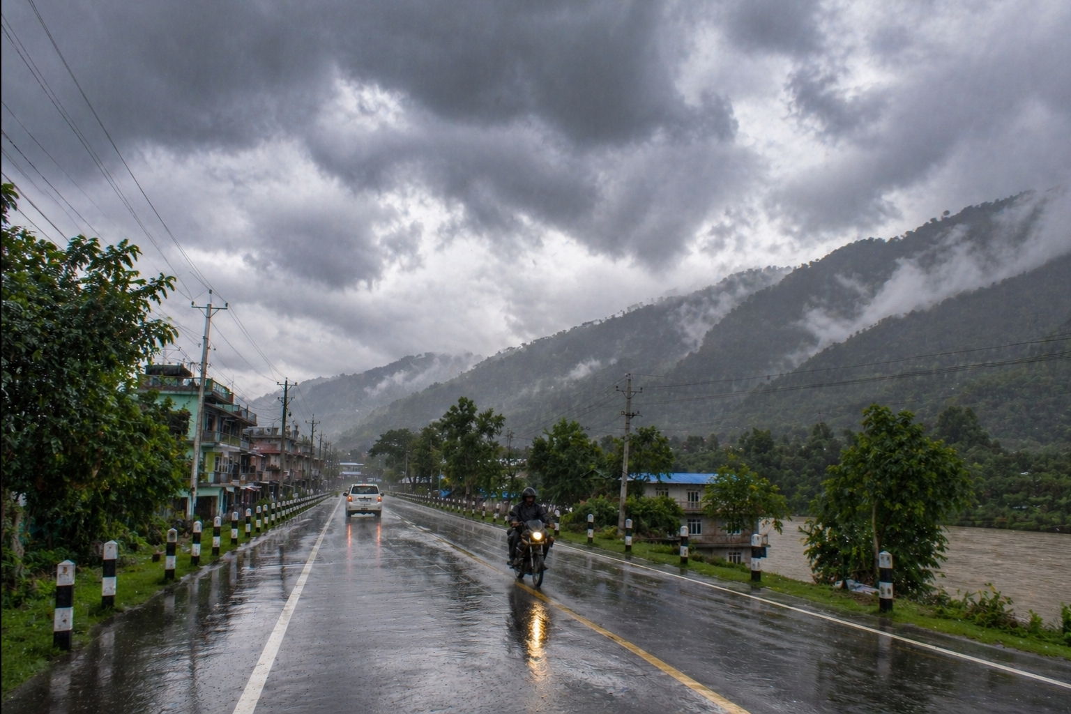 कोशीदेखि पश्चिम तराईसम्म वर्षाको सम्भावना, गर्मी घट्ने अनुमान