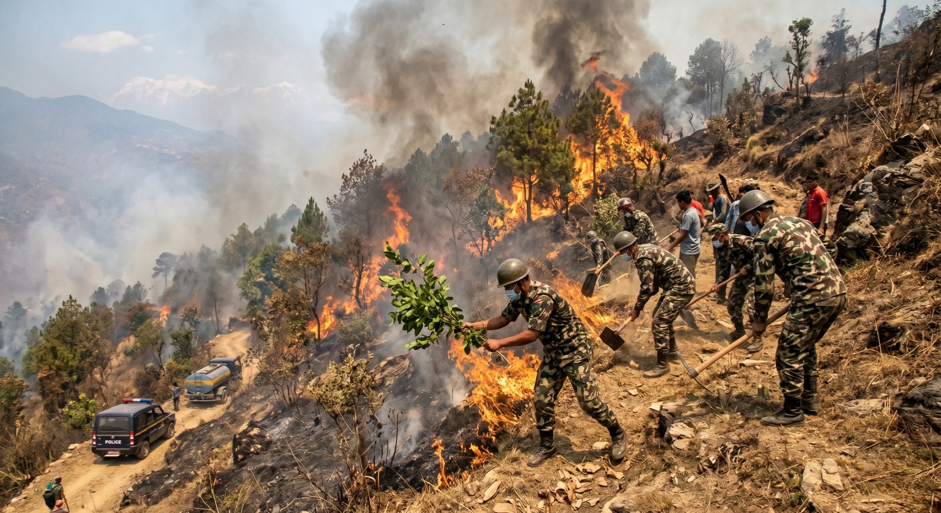 सुक्खायामको सुरुवातसँगै देशभर वन डडेलोको उच्च जोखिम: किन लाग्छ र कसरी बच्ने?