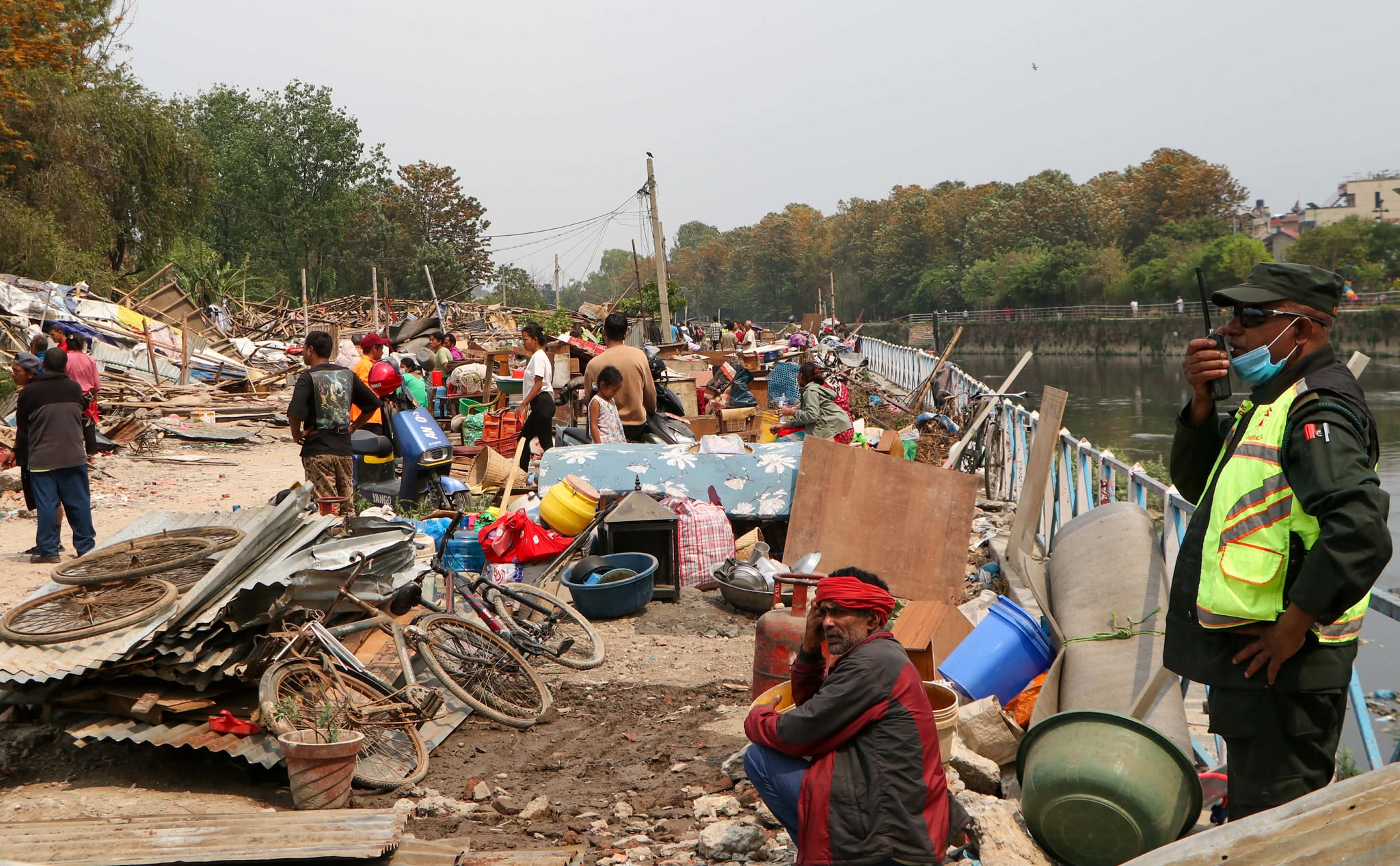 थापाथलीदेखि शान्तिनगरसम्म बस्ती व्यवस्थापन, सरकारले तीव्र बनायो उद्धार अभियान