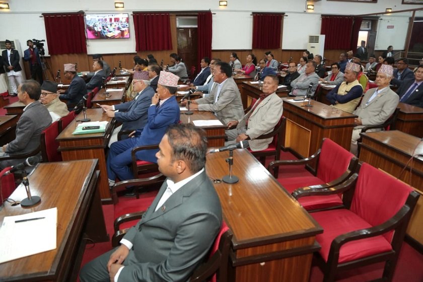 राष्ट्रियसभामा समसामयिक मुद्दा उठ्यो, सरकारको ध्यानाकर्षण