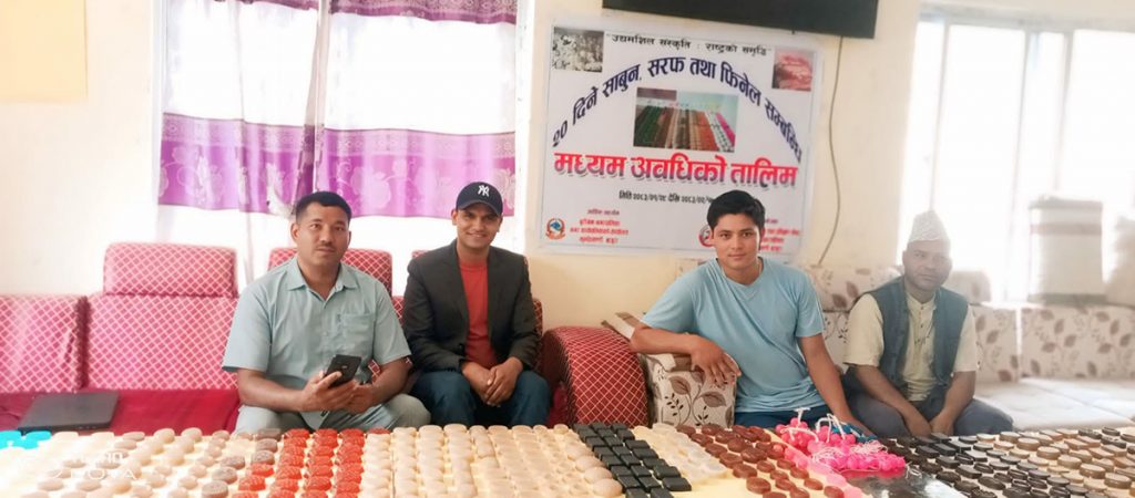 स्थानीय उत्पादनबाट आत्मनिर्भर बन्दै बुढीगंगाका महिला उत्पादन र बजारीकरणमा पनि साथ